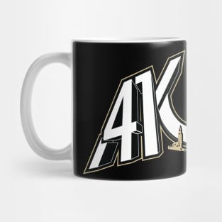 41 Bullet Football Logo Mug